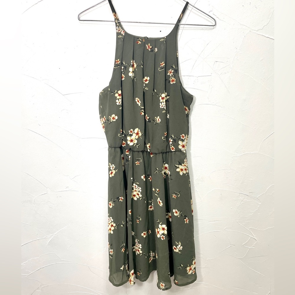 Blue Rain Green and floral dress - Picture 3 of 6